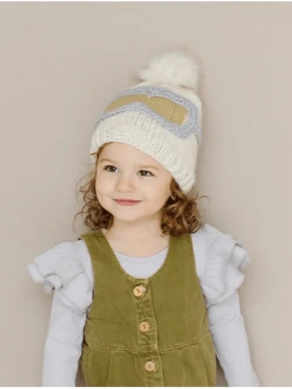 Blueberry hill Ski Goggles Knit Hat